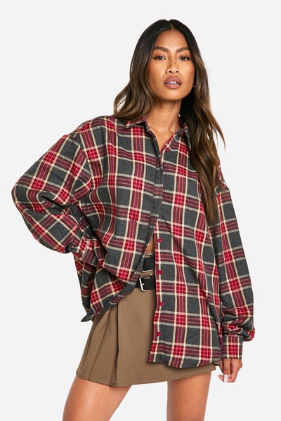 Oversized Flannel Shirt