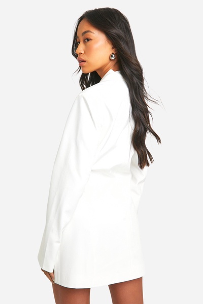 Tie Waist Blazer Dress
