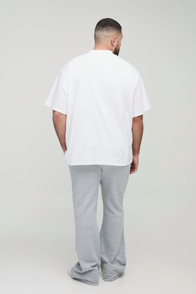 Plus Oversized Extended Neck T-shirt