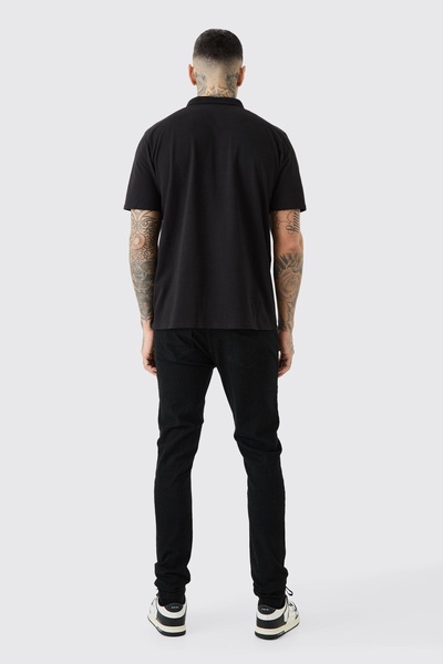 Tall Skinny Stretch Rip And Repair Jeans