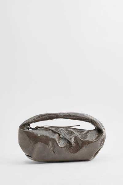 Textured Patent Slouchy Grab Bag