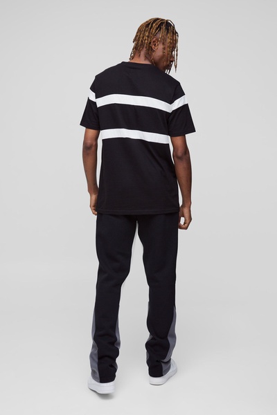 Tall Worldwide Contrast Stitch Gusset Sweatpants