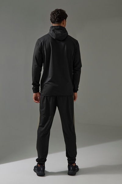 Active Colour Block Funnel Hooded Tracksuit