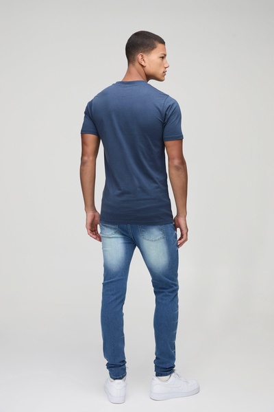 Basic Slim Fit Crew Neck T-Shirt