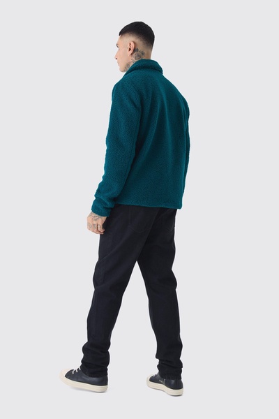 Tall Borg Harrington Jacket In Teal