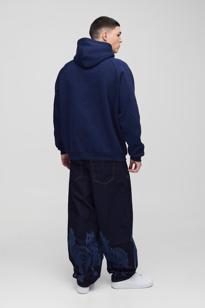 Western Graphic Balloon Fit Jeans