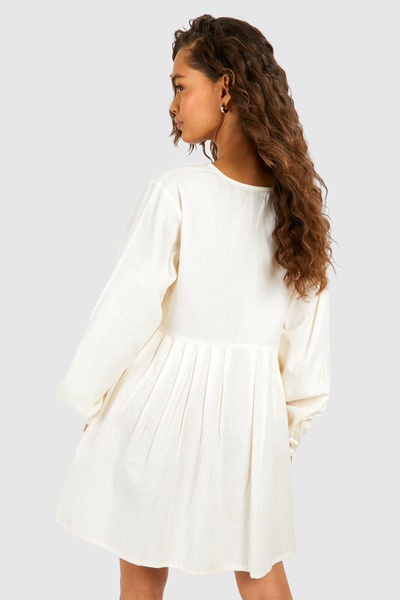 Long Sleeve Smock Dress