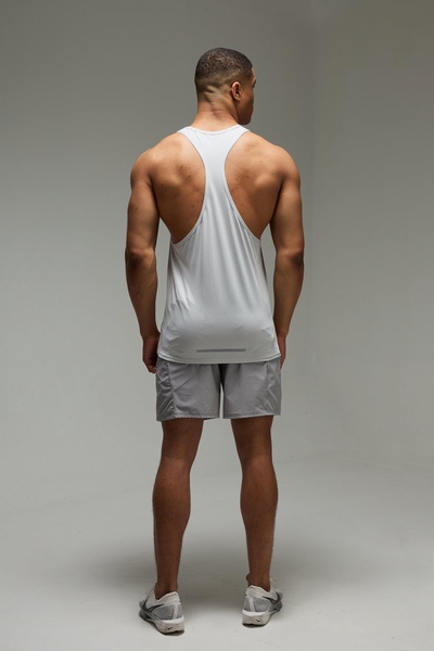 Man Active Poly Reg Fit Racer Undershirt