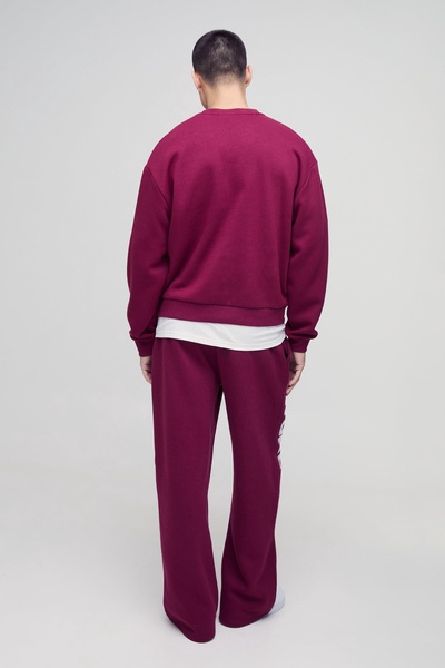 Oversized Boxy Worldwide Print Sweatshirt
