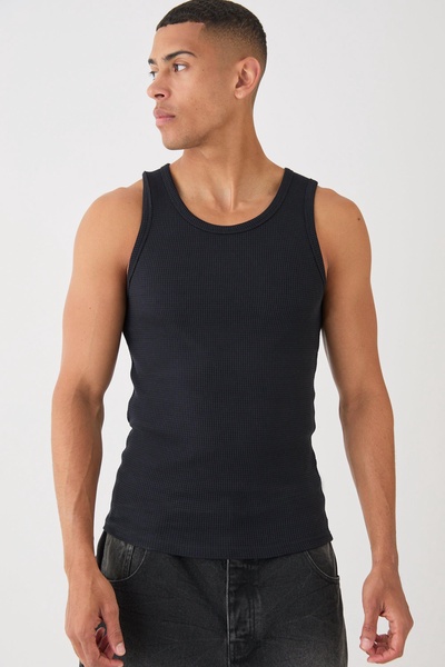 Slim Waffle Undershirt