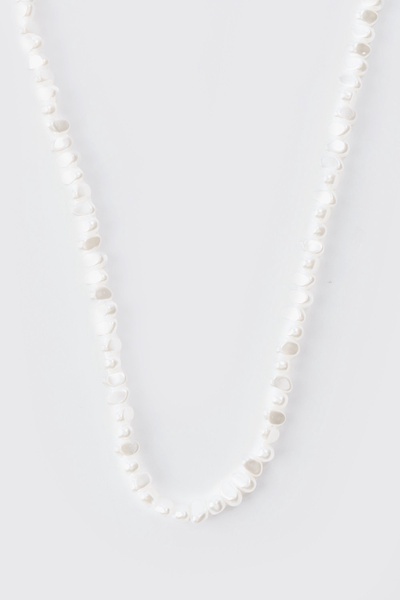 Pearl Bead Necklace And Bracelet