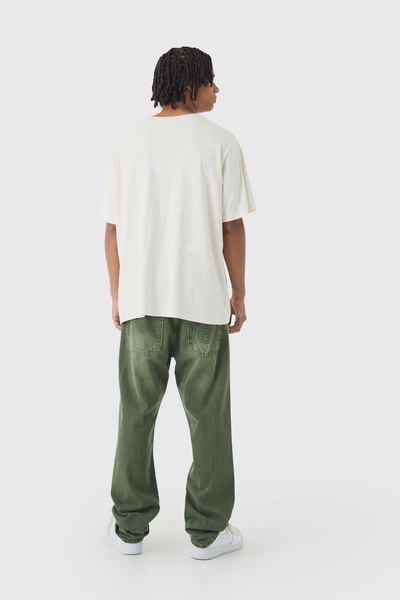 Regular Fit Antelope Print T-Shirt