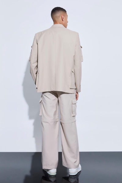 Extreme Pocket Oversized Blazer