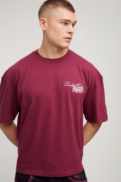 Boxy Heavyweight 3D Embroidery BM T-Shirt