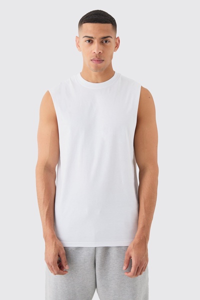 Regular Fit Basic Drop Armhole Tank