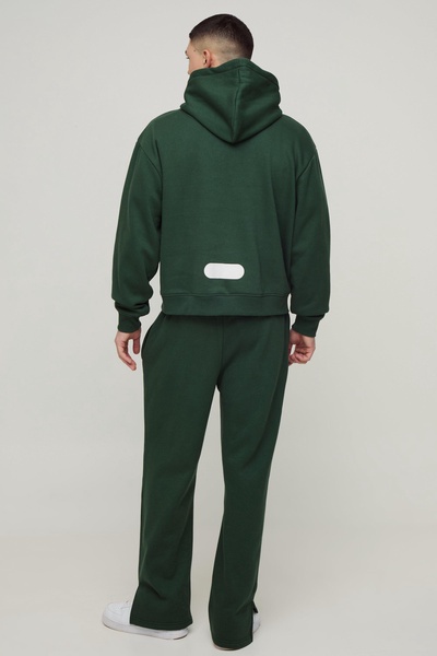 Oversized Boxy Worldwide Hooded Tracksuit