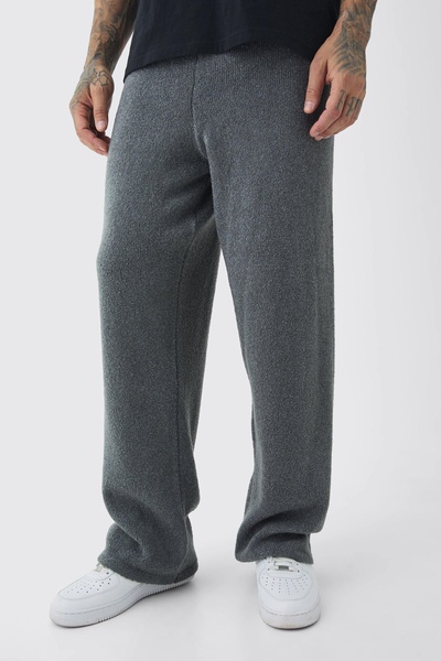Tall Fluffy Knit Relaxed Fit Sweatpants