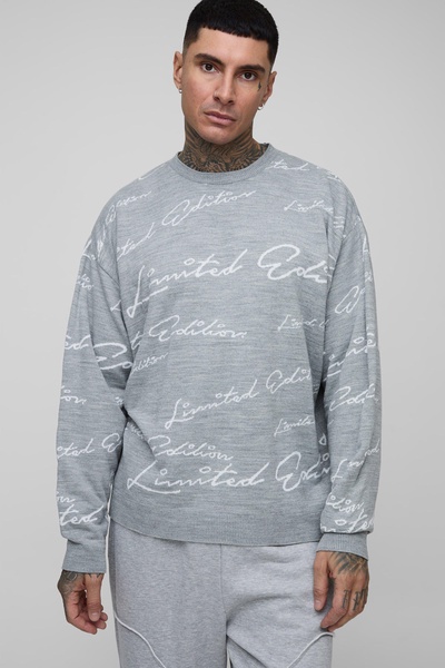 Tall Oversized Limited Edition Knitted Sweater
