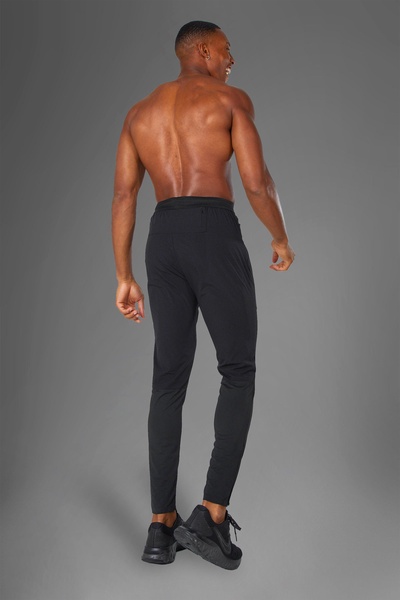 Man Active Workout 2 Pack Lightweight Tapered Sweatpants