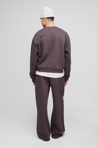 Oversized Boxy Sweatshirt Worldwide Print Tracksuit