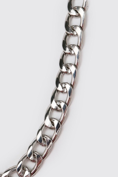Short Length Plain Chain Necklace