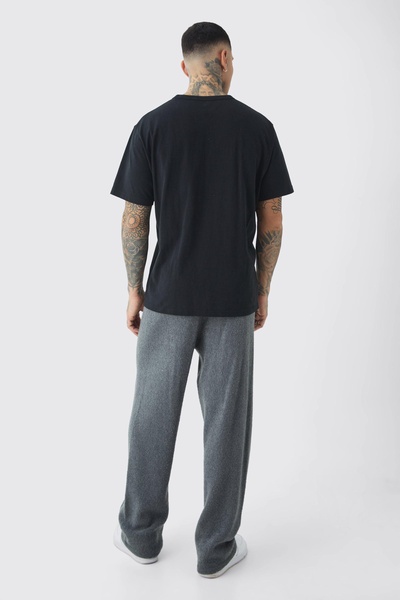 Tall Fluffy Knit Relaxed Fit Sweatpants
