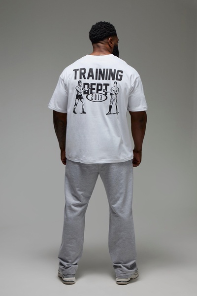 Man Active Training Dept Oversized Straight Leg Sweatpants