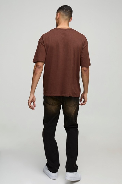 Oversized Embroidered Homme T-Shirt