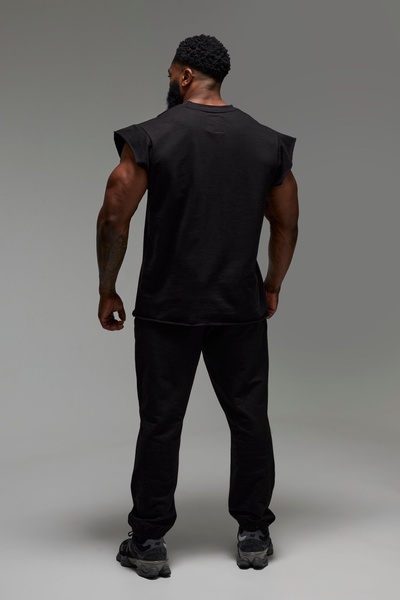 Man Active Training Dept Cap Sleeve T-shirt 