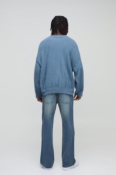 Relaxed Rigid Flare Jean