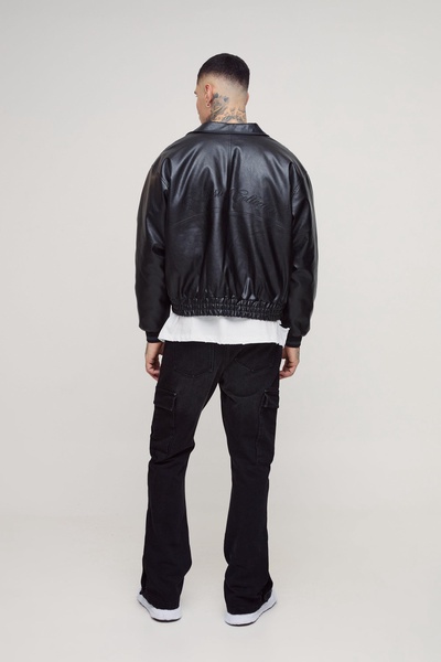 Tall Heavyweight Slim Flare Popper Hem Twill Cargo Pants