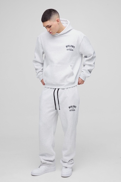 Oversized Boxy Official Hooded Tracksuit