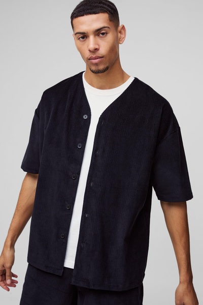 Corduroy Baseball Shirt