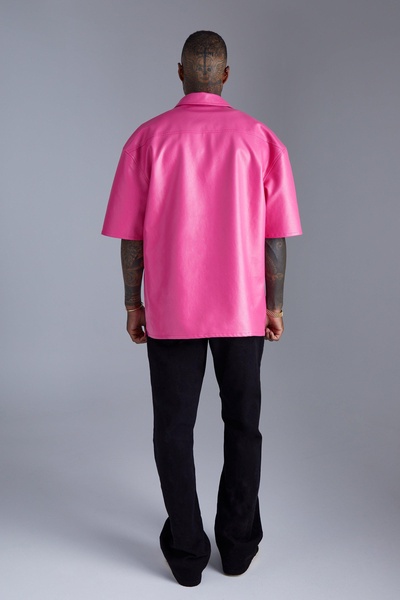 PU Oversized Shirt