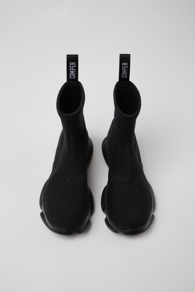 Black TENCEL® Lyocell Women's Mid Boots.