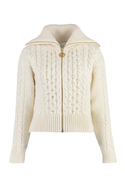Patou Zipped Cardigan
