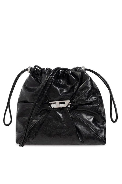 Scrunch-d Drawstring Bucket Bag
