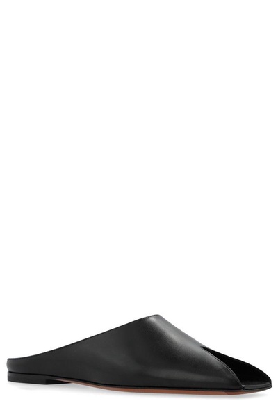 Leather Spike Mules