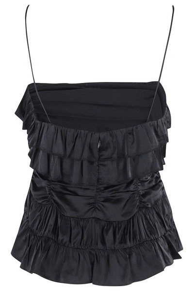 Solid Satin Slip Top