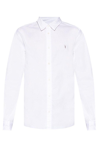 AllSaints 'Hawthorne' shirt with logo