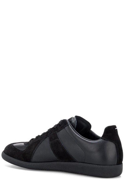 Men's Replica Leather Suede Low-Top Sneakers