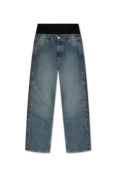 Alaia Jeans with detachable side stripes