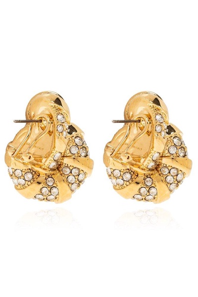 Lanvin ‘Melodie’ brass earrings