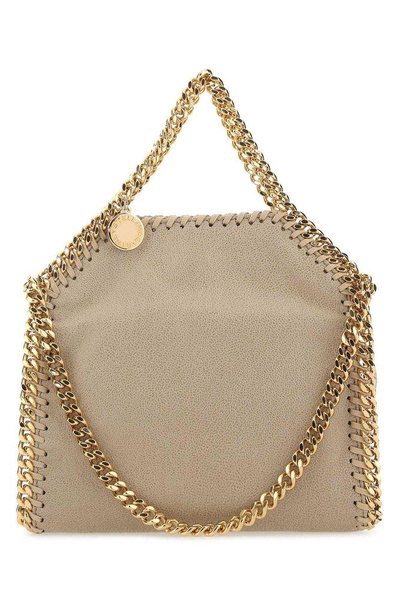 Stella Mccartney Women Sand Shaggy Deer Micro Falabella Handbag