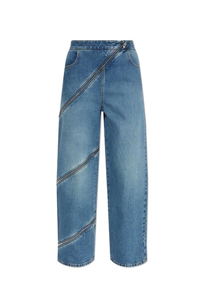 Alaia Jeans with decorative zipper