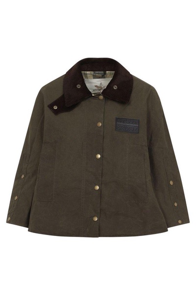 X Erdem Reversible Clover Logo Jacket