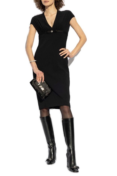 Versace V-neck dress