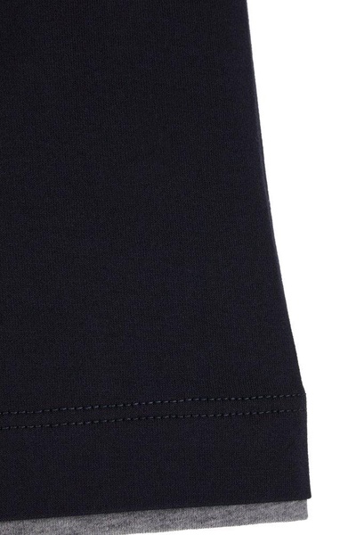 Layered-effect Crewneck T-shirt Brunello Cucinelli
