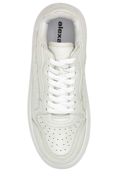 Puff Logo Lace-up Sneakers