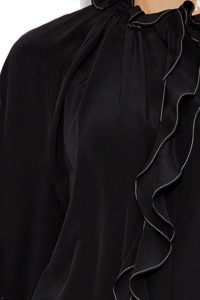 Victoria Beckham Silk shirt with ruffles